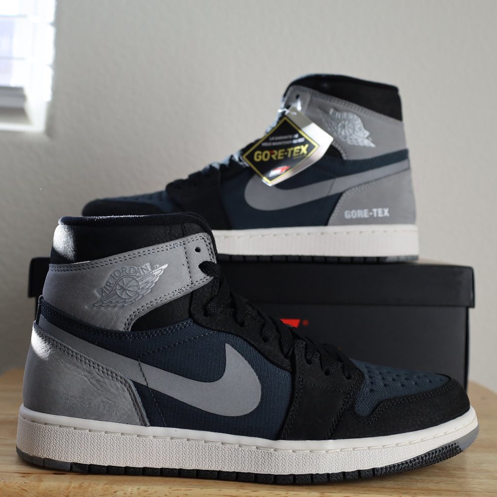 Nike Air Jordan 1 Retro High Element Gore-Tex Black Particle Grey Size 9